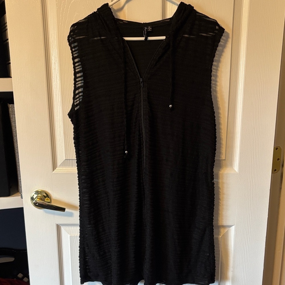 Zip-Up Coverup